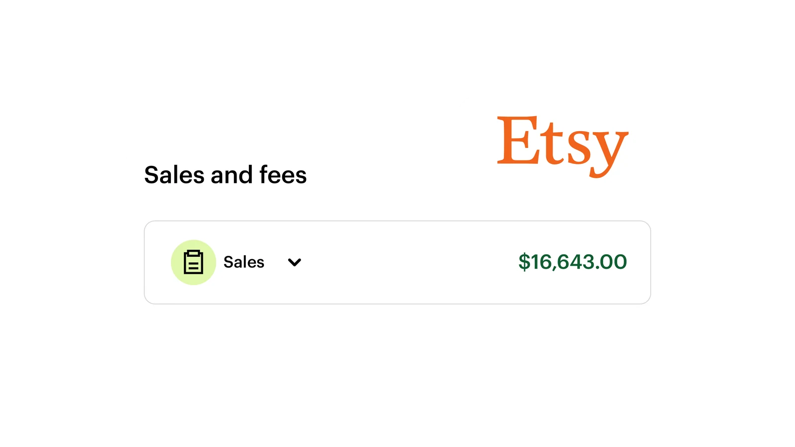 Etsy Sales Panel preview